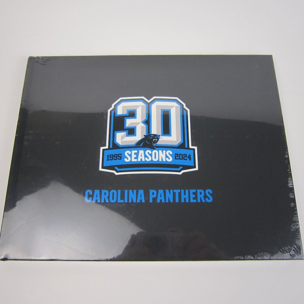 2024 Carolina Panthers NFL 30 Seasons Photo HC Book PSL 1995-2024 Factory Sealed